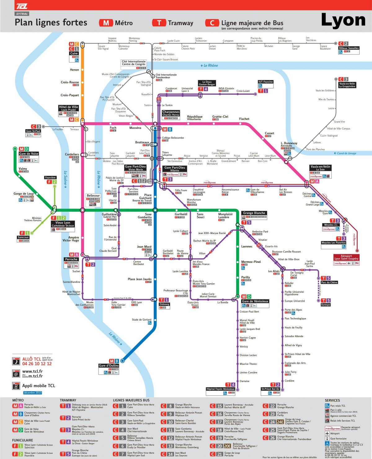 Транзит Лион мапи
