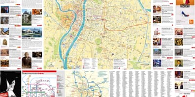 Карта Лион фреске